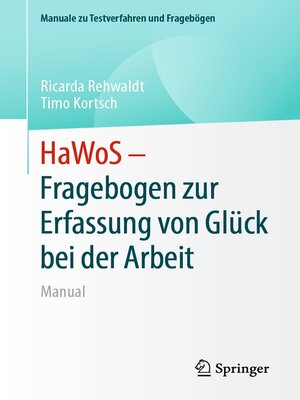 cover image of HaWoS – Fragebogen zur Erfassung von Glück bei der Arbeit